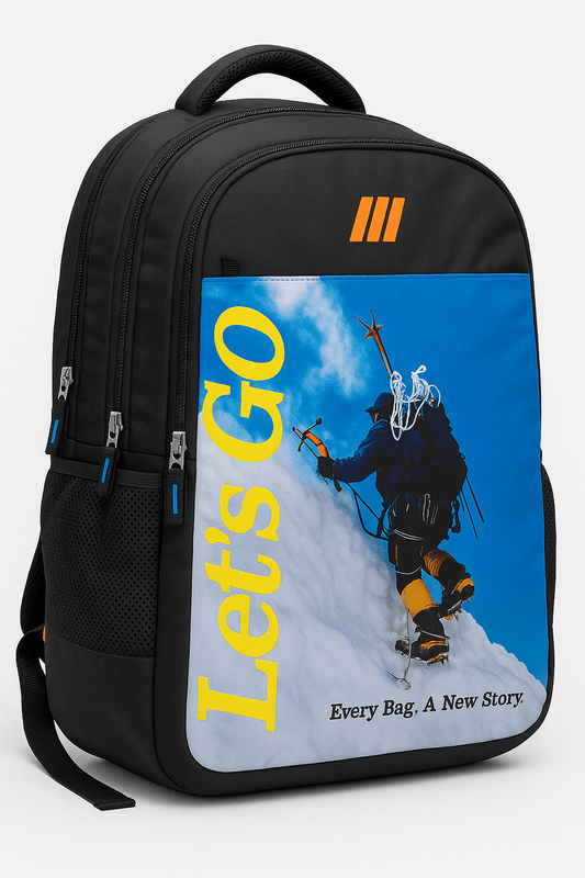 Let’s Go Unisex Travel & Lifestyle Laptop Backpack | Lightweight, Water - Resistant, Multi - Compartment Bag - Let's Go