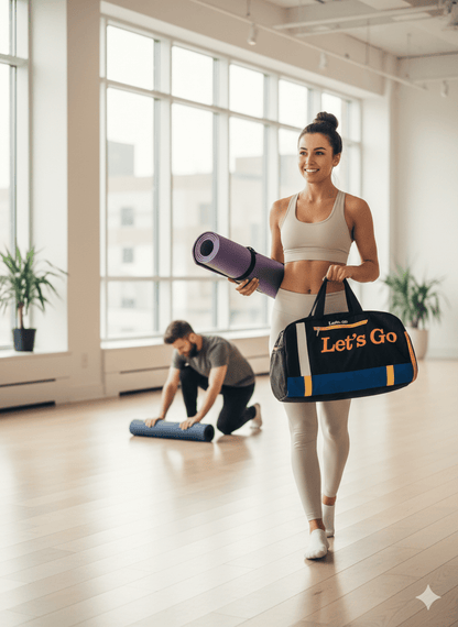 Premium Travel & Gym Duffel Bag – Stylish, Spacious & Durable - Let's Go
