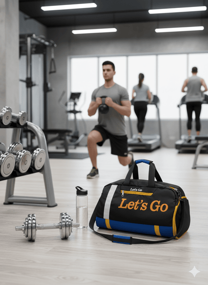 Premium Travel & Gym Duffel Bag – Stylish, Spacious & Durable - Let's Go