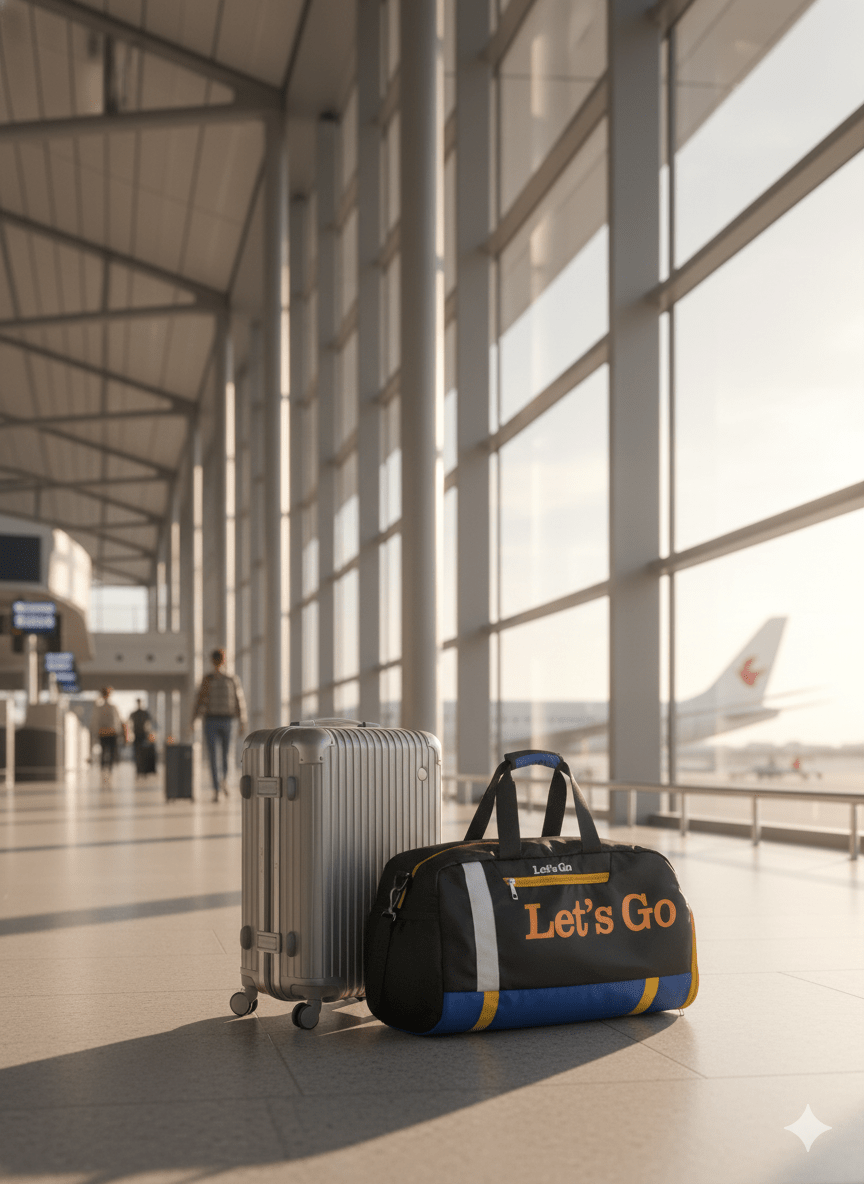 Premium Travel & Gym Duffel Bag – Stylish, Spacious & Durable - Let's Go