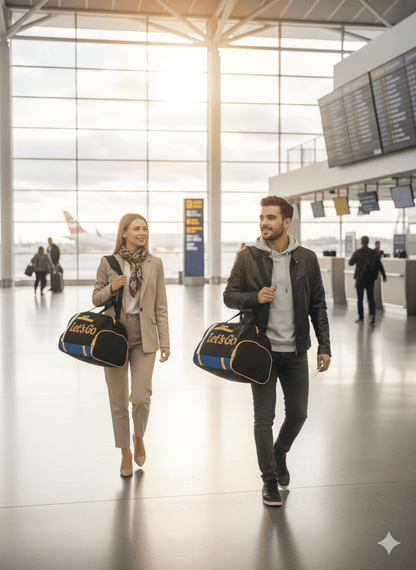 Premium Travel & Gym Duffel Bag – Stylish, Spacious & Durable - Let's Go