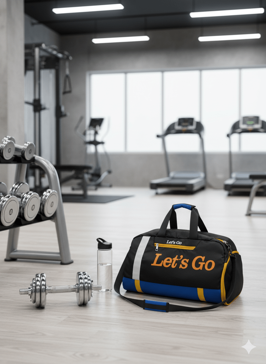 Premium Travel & Gym Duffel Bag – Stylish, Spacious & Durable - Let's Go