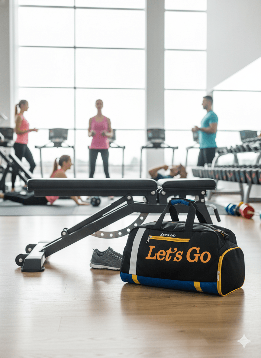 Premium Travel & Gym Duffel Bag – Stylish, Spacious & Durable - Let's Go
