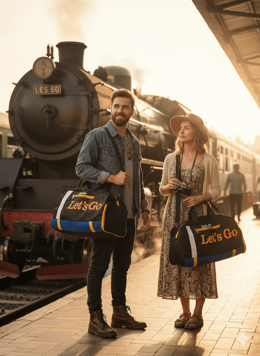 Premium Travel & Gym Duffel Bag – Stylish, Spacious & Durable - Let's Go